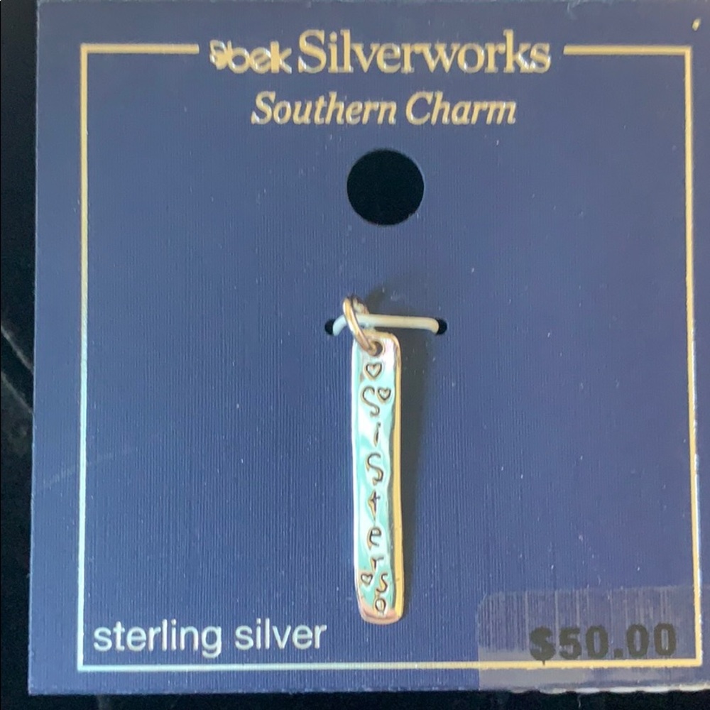 2️⃣❗️NWT Sterling Silver ‘Sisters’ charm 🌺
